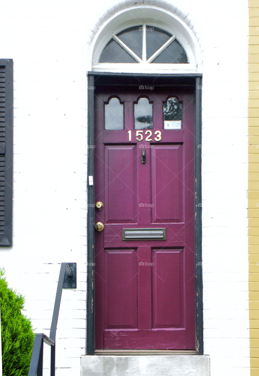 Purple door