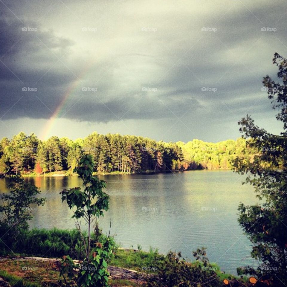 Rainbow lakes