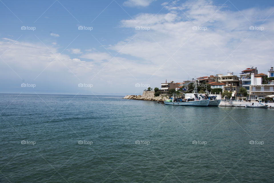 village skala marion. village Skala Marion in west part of Thassos island in Greece