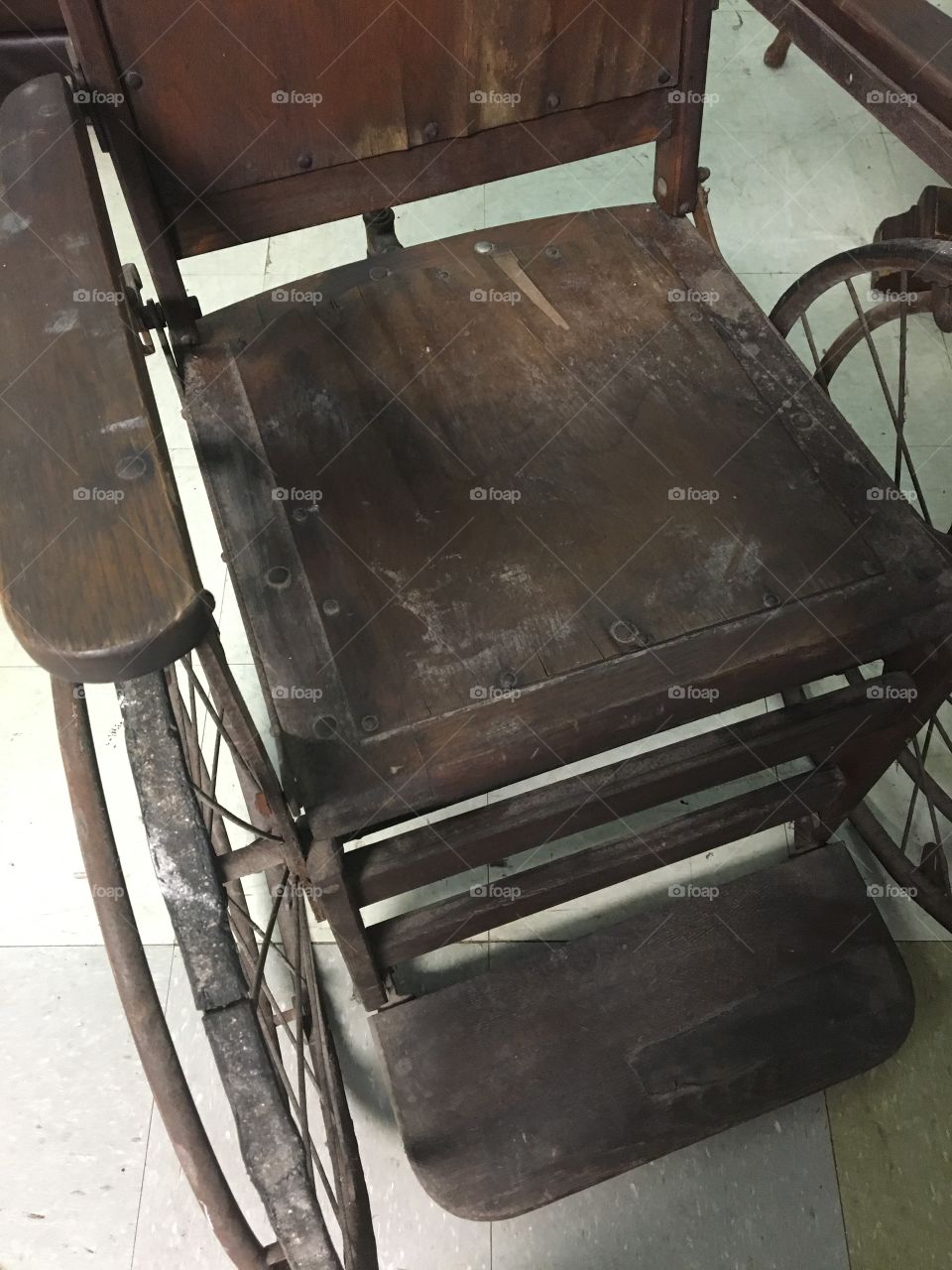 Antique Wheelchair 