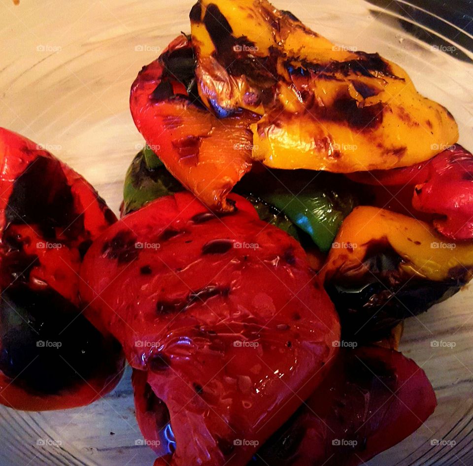 BBQ Peper. first bbq this spring