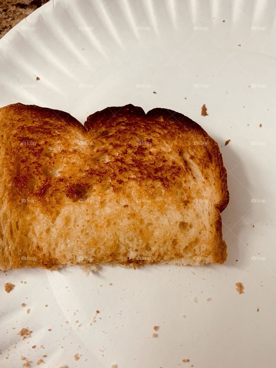 Buttered toast 