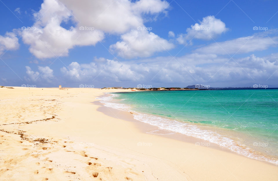 Amazing beach. Canary island Fuerteventura 