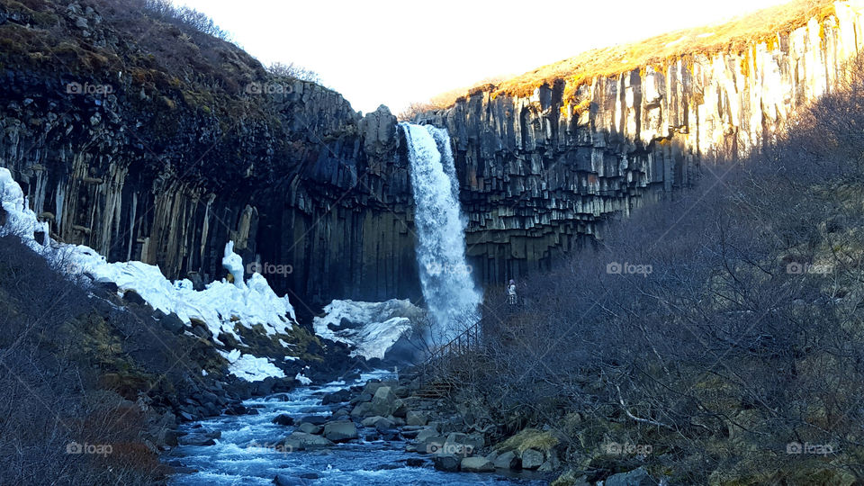 Known for its basalt columns,  this waterfall was an exciting find and a great way to end a long day of exploring.