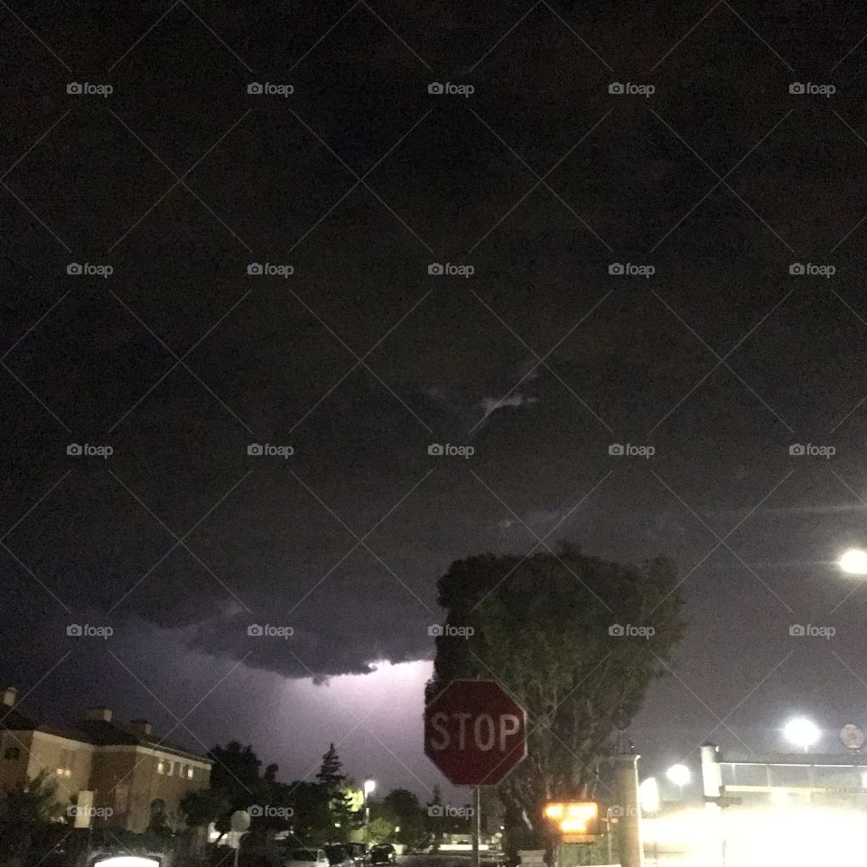 Bay Area Thunderstorm