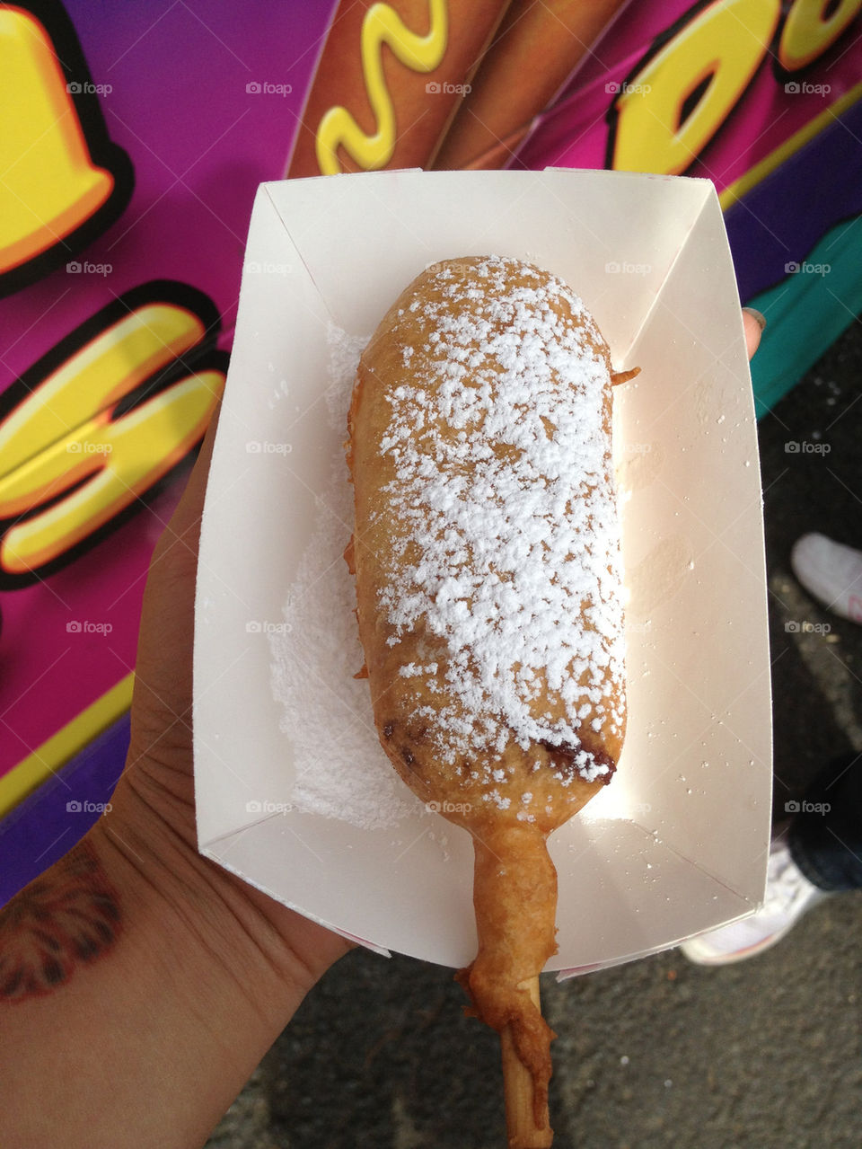 DEEP FRIED MILKY WAY BAR