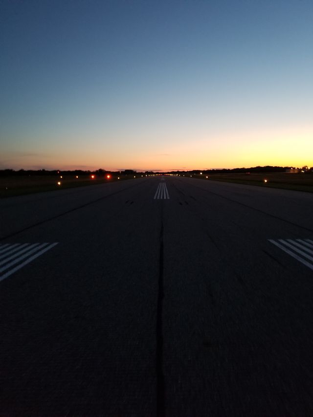 Airport Sunset