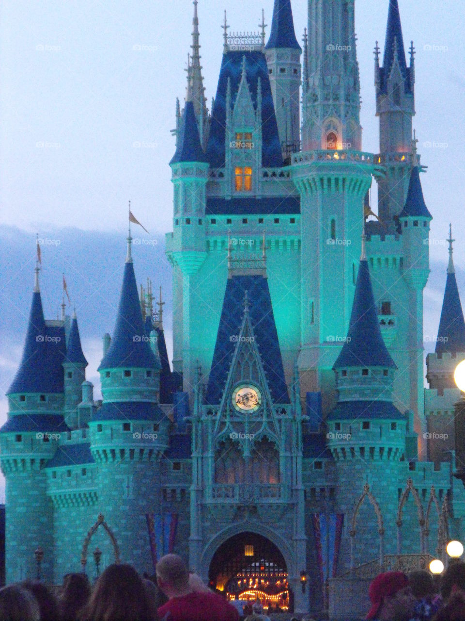Cinderella's Castle Blue