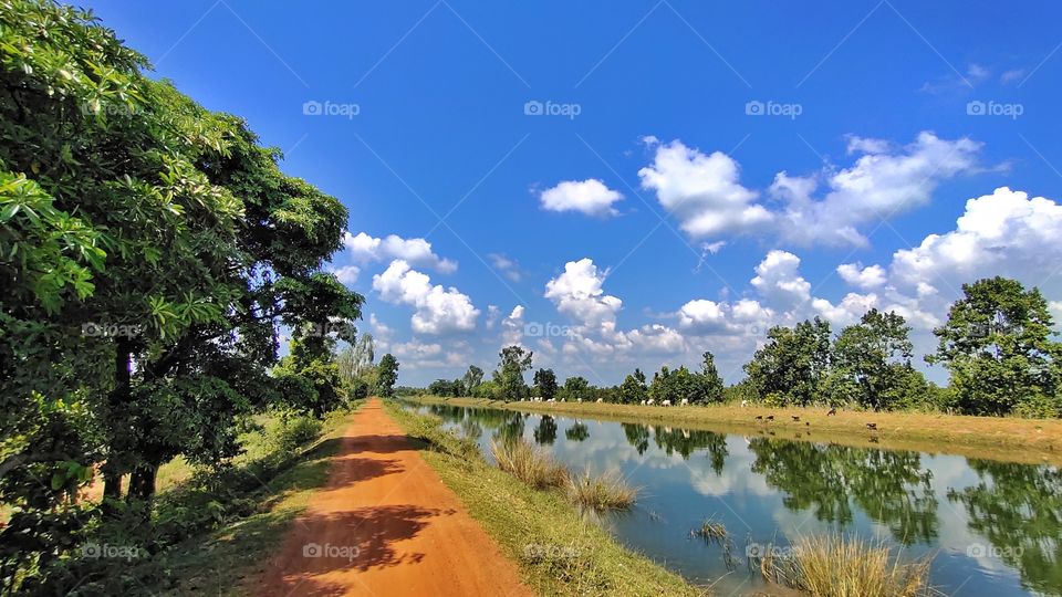 beautiful sky view