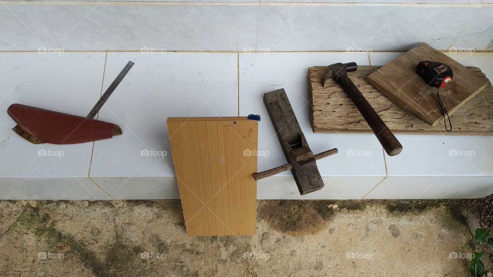 Diy wooden and tools