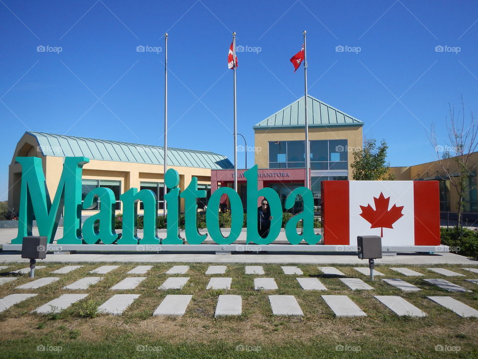 Manitoba sign