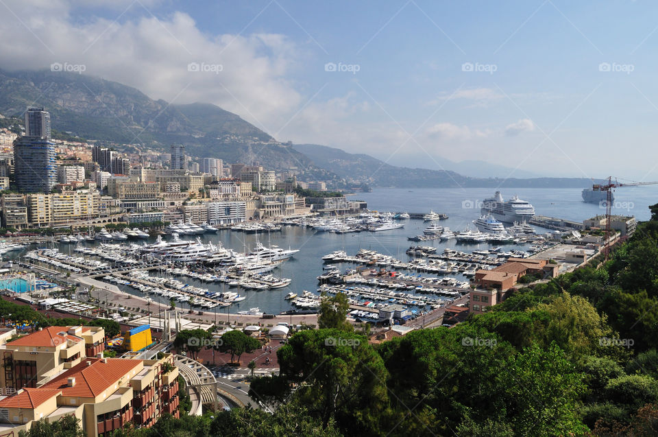 the Mediterranean, Monaco