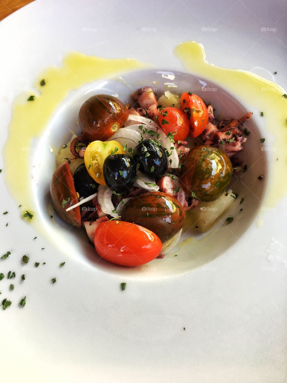 Art of decorating foods 