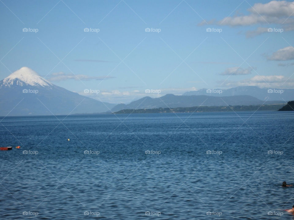 landscape mountain water lake by jorlores