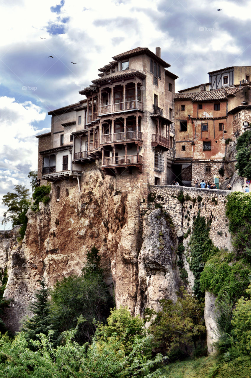 Casas colgadas cuenca, spain