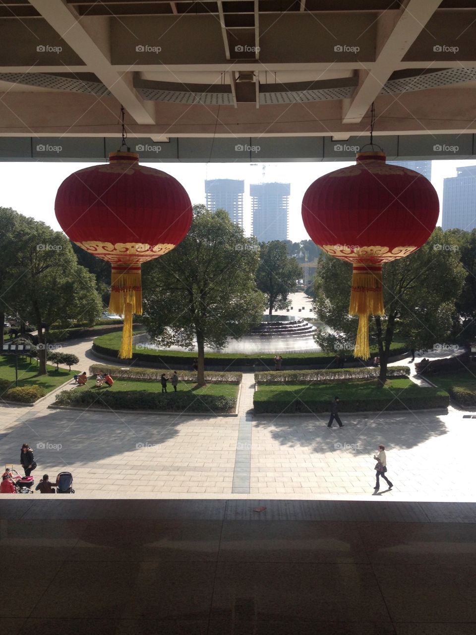 Traditional Chinese lanterns 