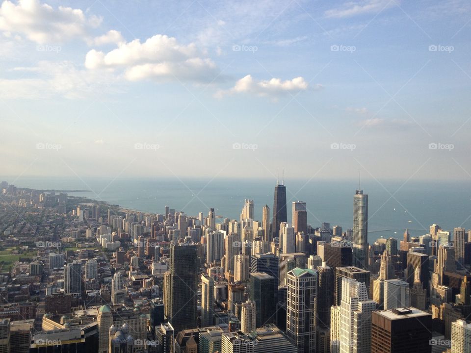 chicago, from above