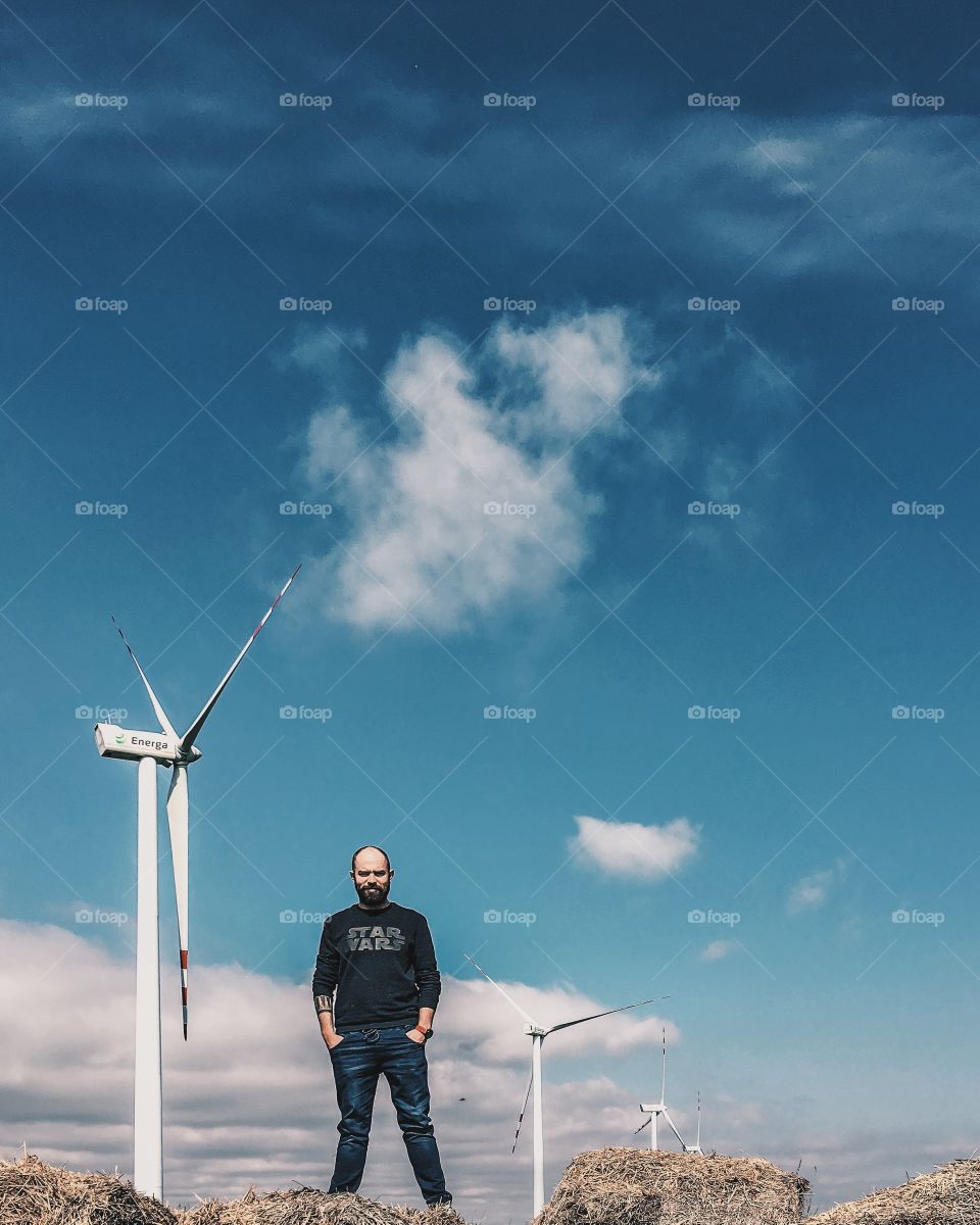 The man and his turbines