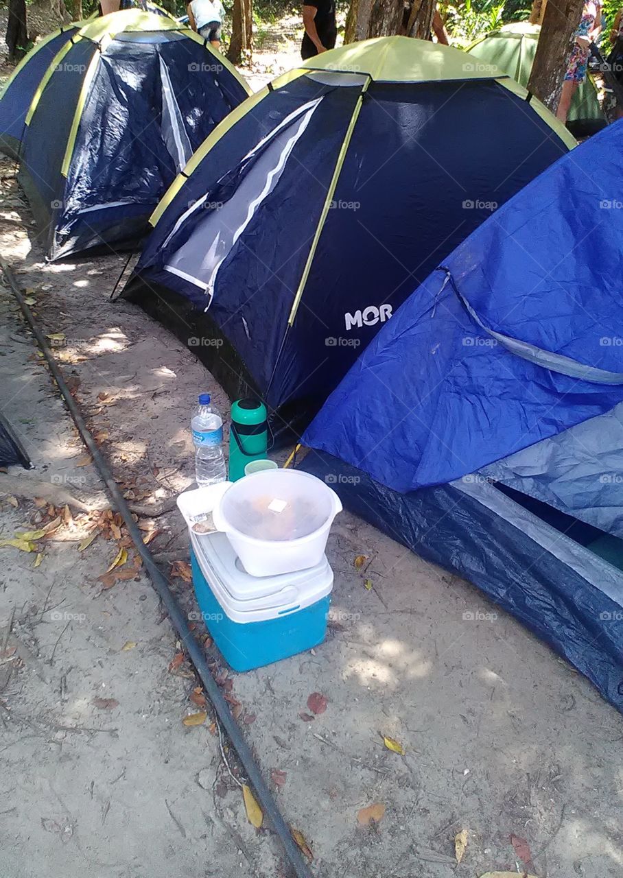 Acampe e sincronize com a tranquilidade!