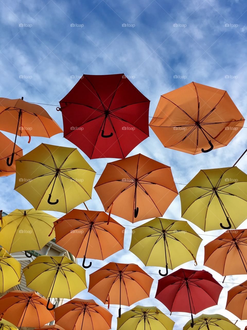 Umbrella, Sunshade, Rain, Protection, Art