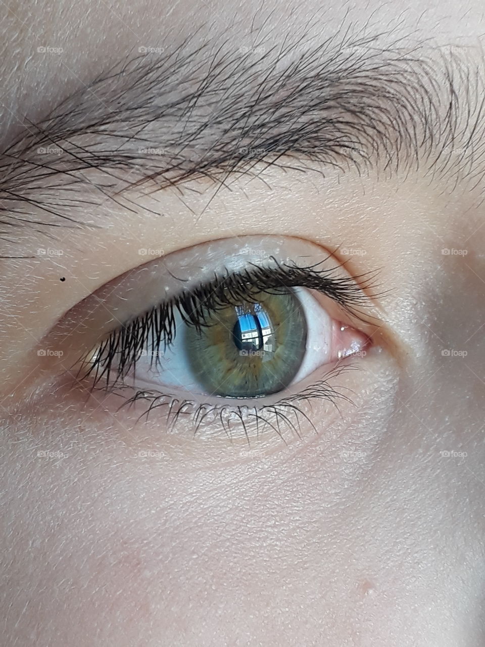 green eye