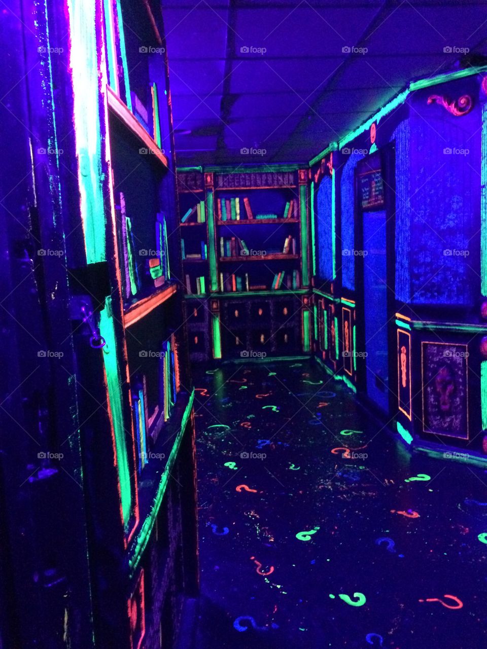 Fluorescent room 