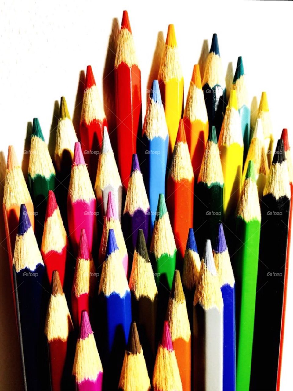 Close-up of colorful Pencils