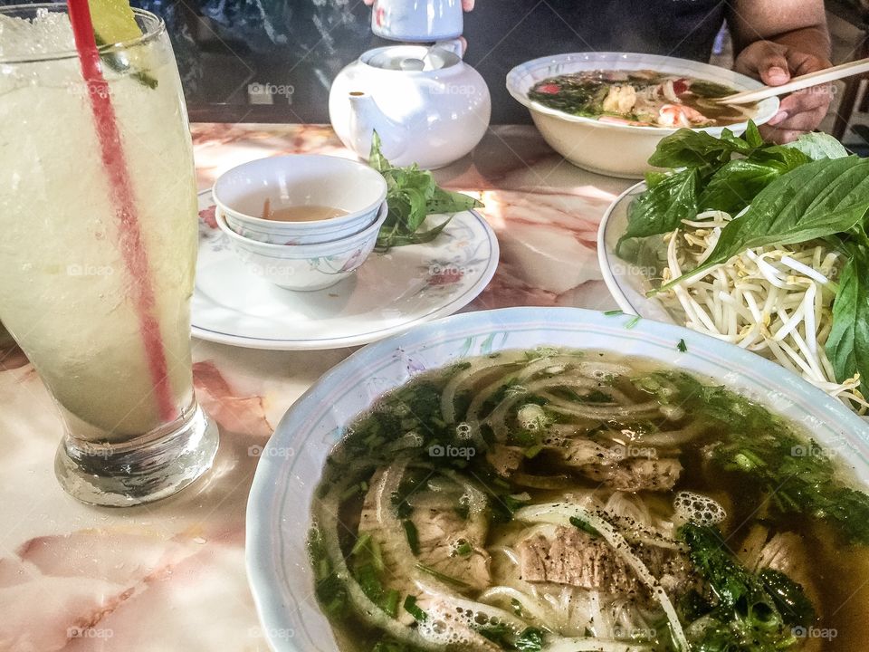 Pho soup