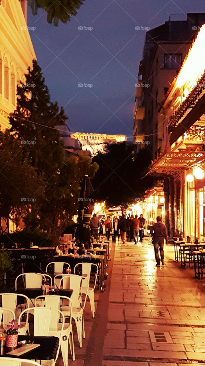 Athens by night!! @Greece @Acropolis