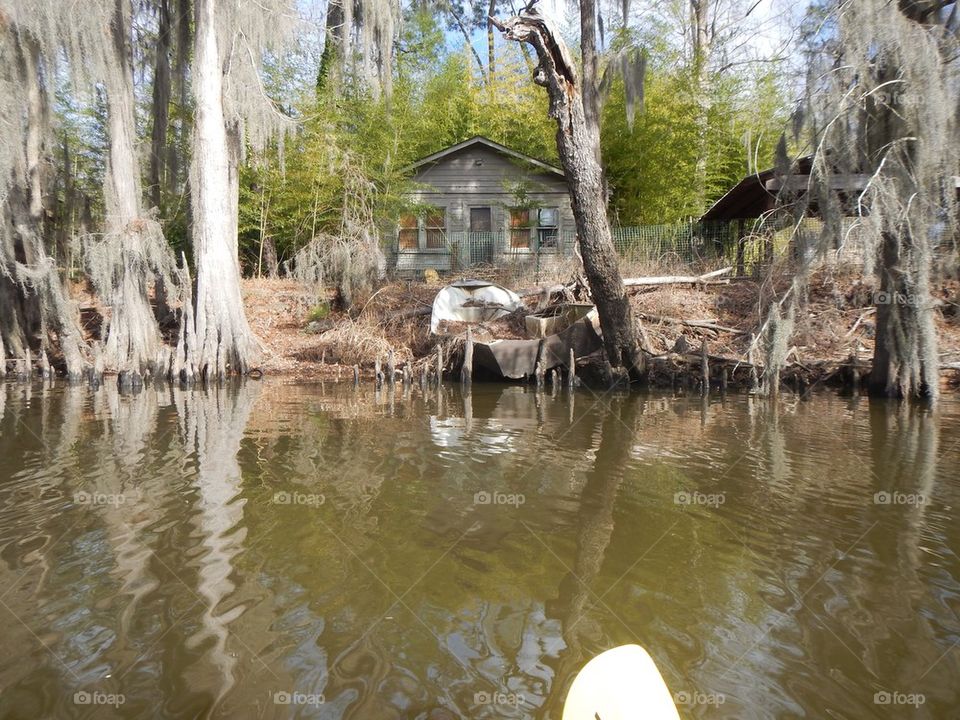 Uncertain. Kayaking Caddo 
