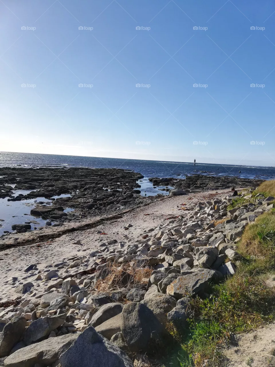 Plage bretonne