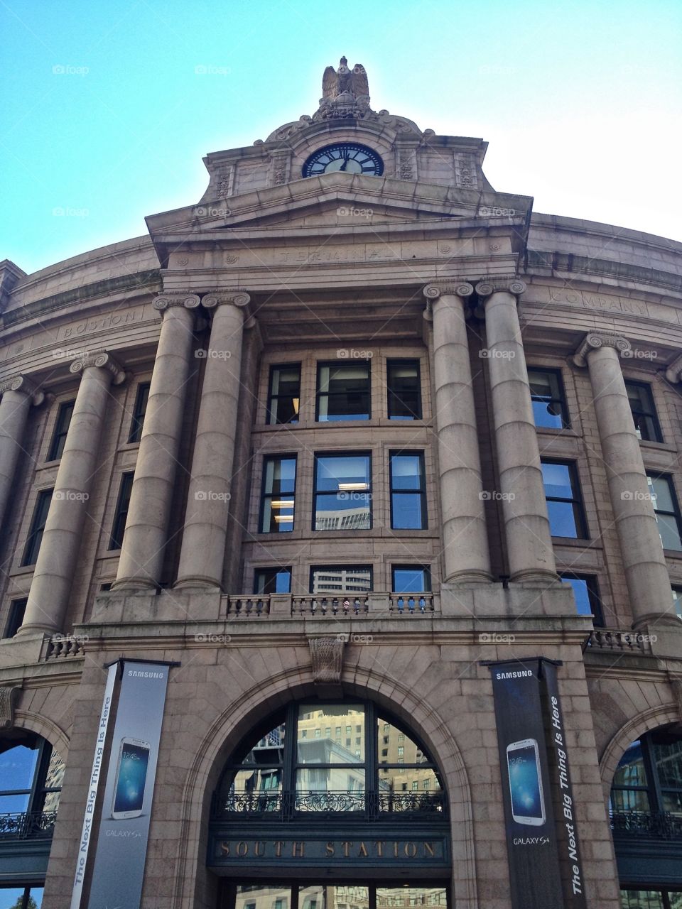 Boston train station 