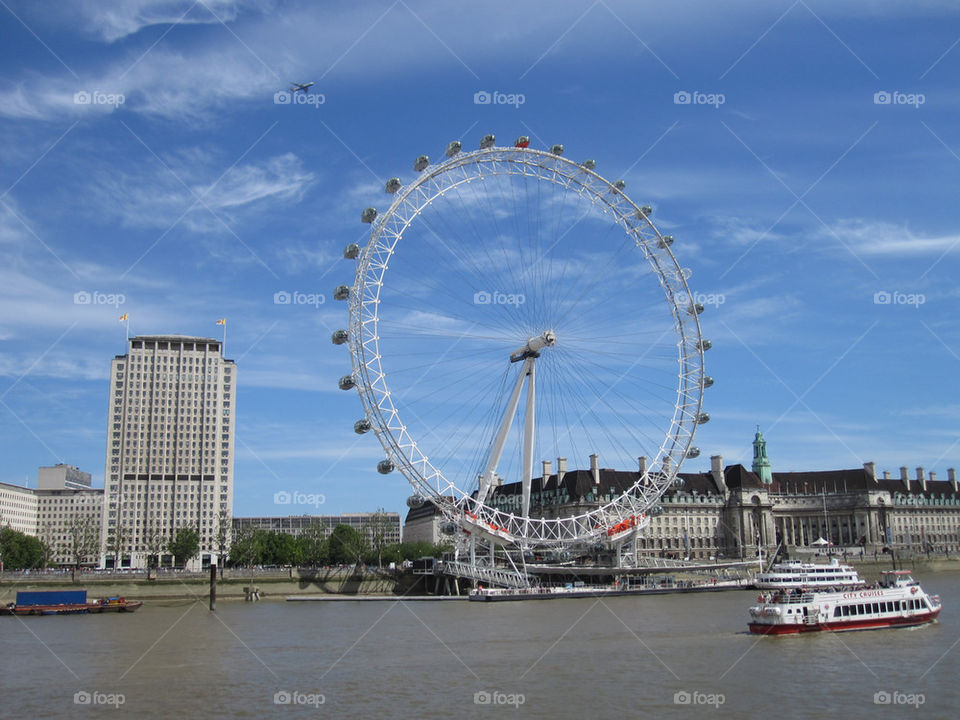 sky wheel london eye by jeanello