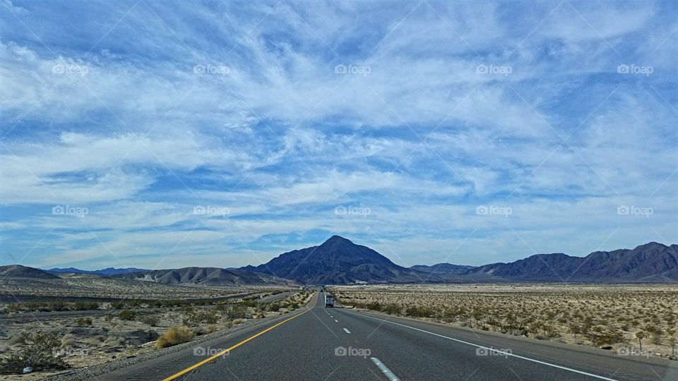 Vehicle on the road