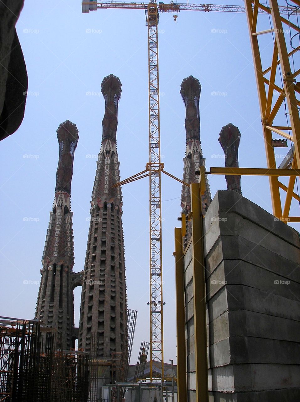 Building of Sagrada Familia