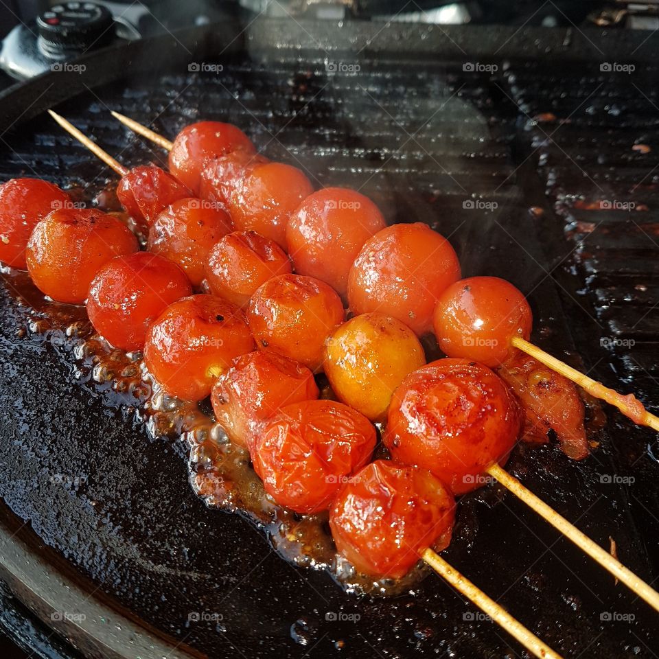 tomato barbeque sticks