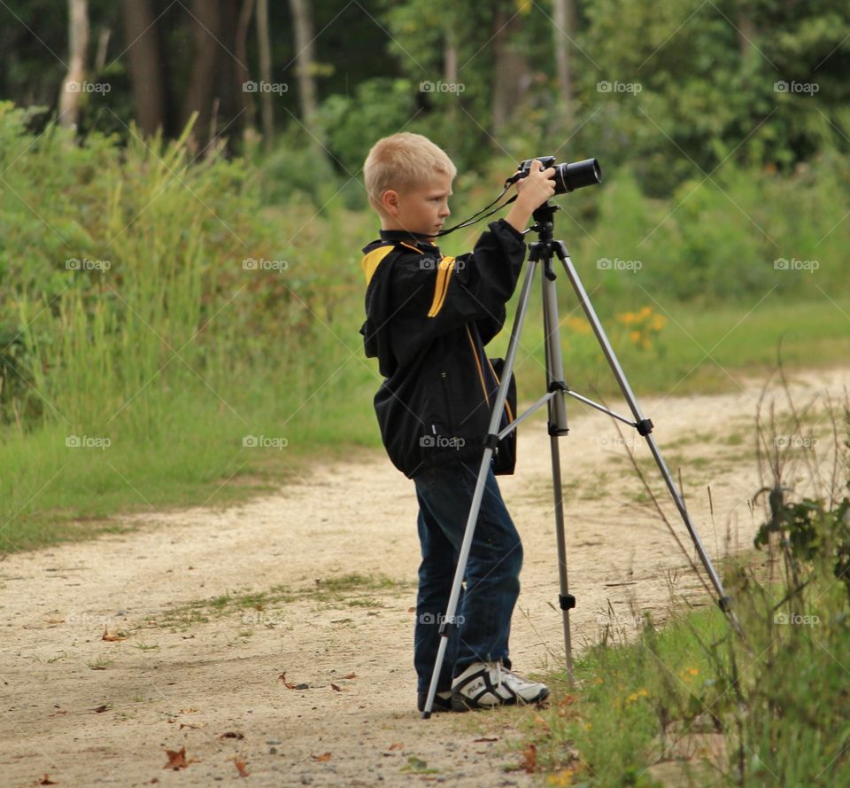 young photographer