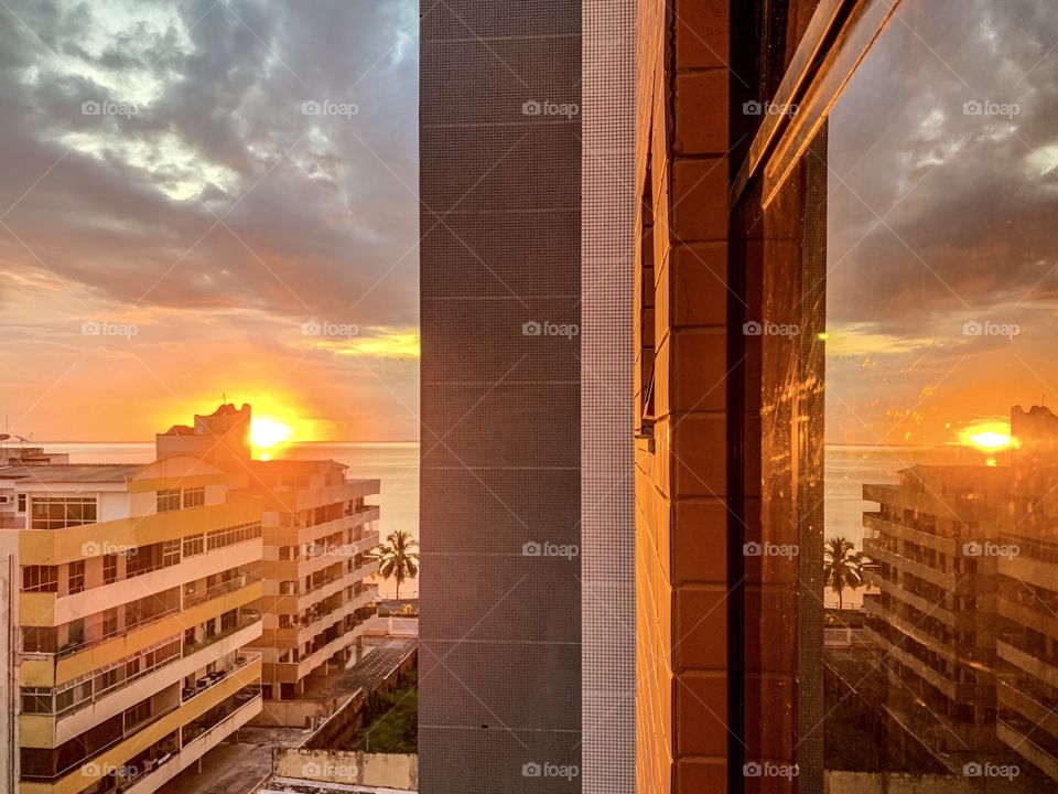 Beautiful Sunset with Beach view 