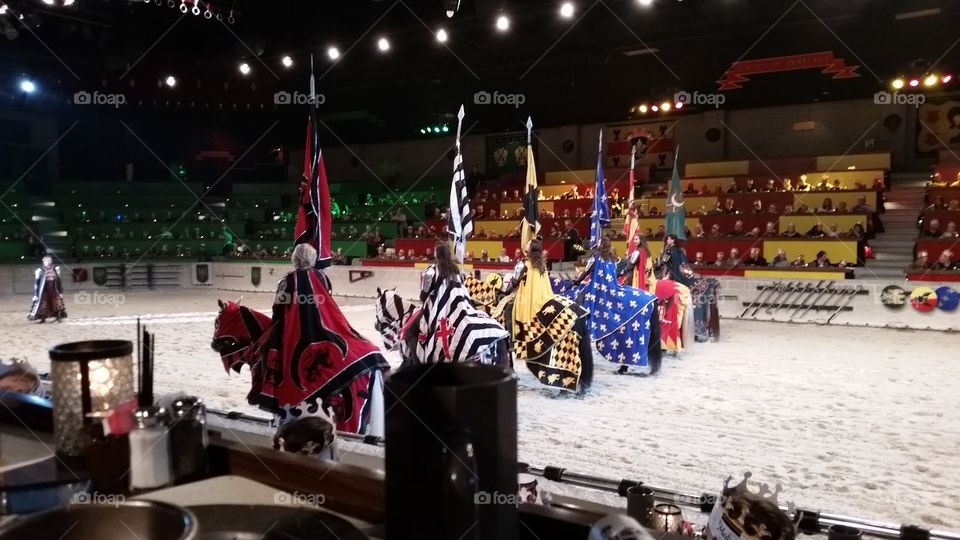 Medieval Times knights 