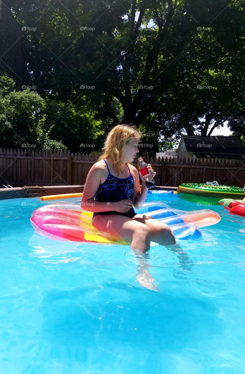 Summer Fun And Coke Cola