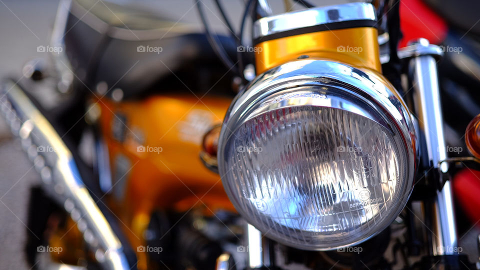 Motorrad Maschine Beleuchtung