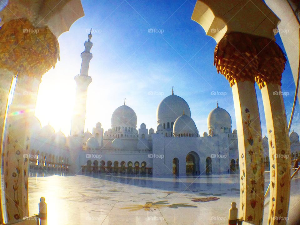 Grand Mosque in Abu Dhabi