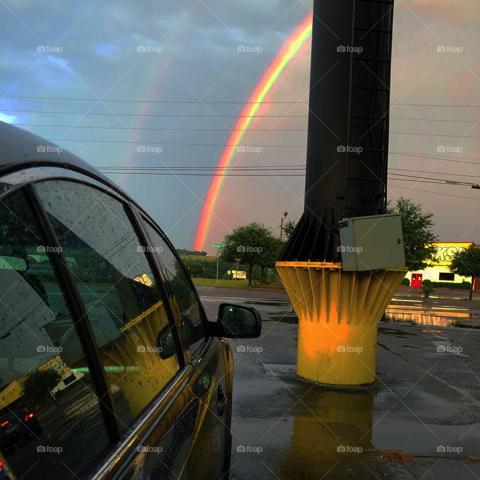 Gas Station Rainbow