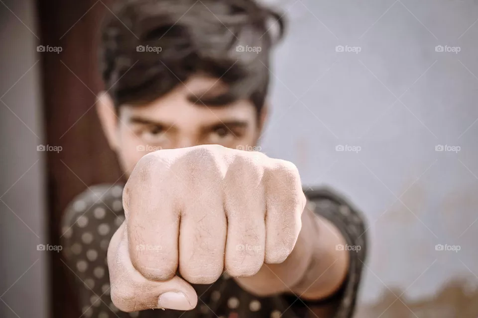 Martial arts punch