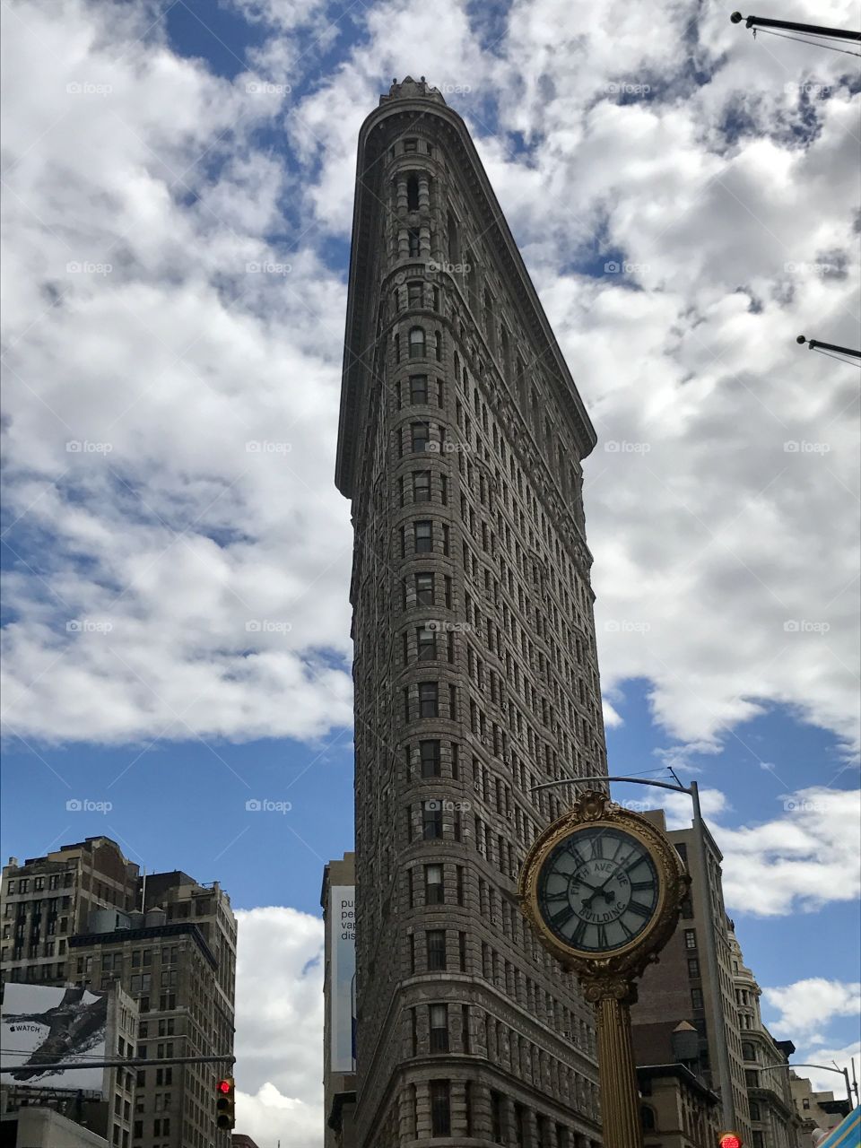 Flat iron building