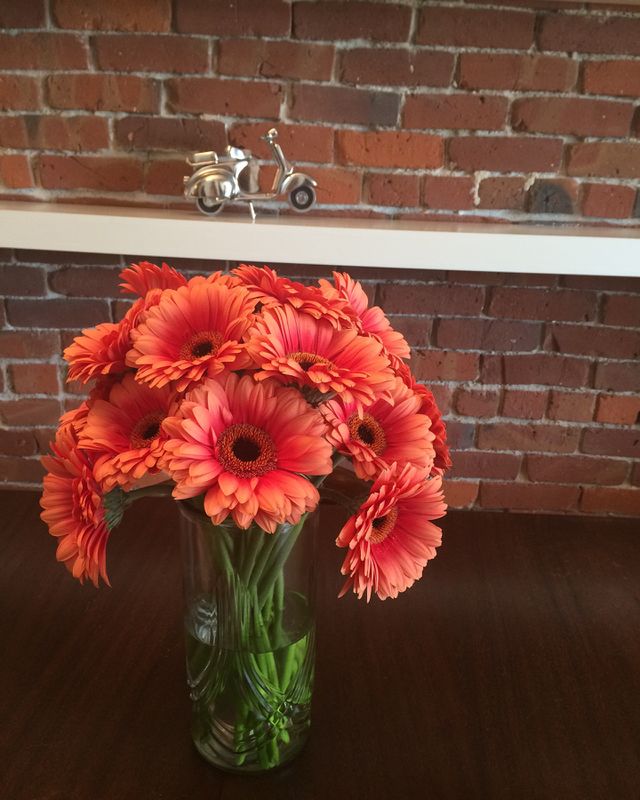 Nothing prettier than fresh cut flowers 