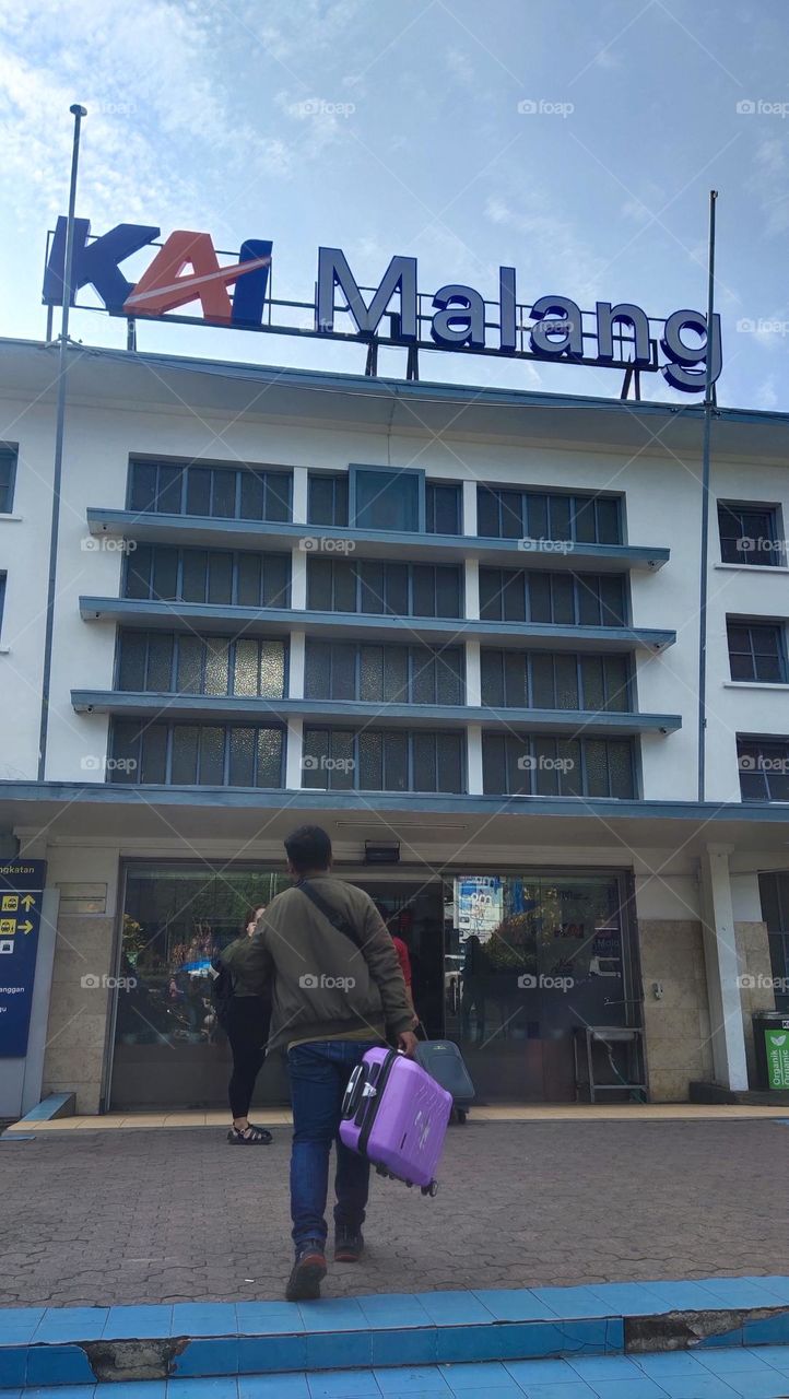 vacantion with train