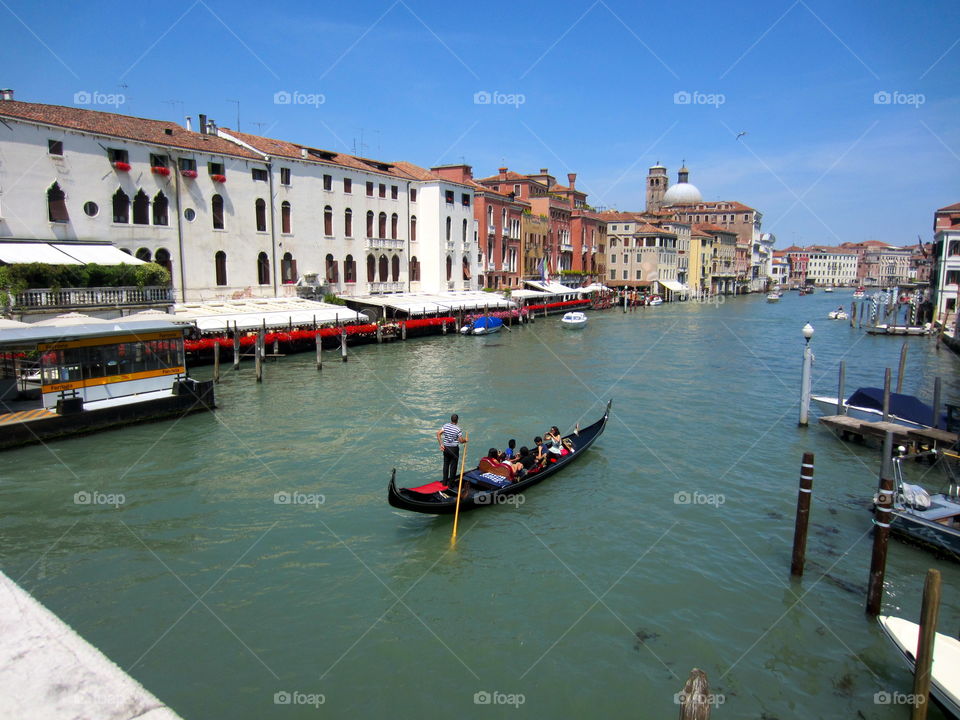 Canal, Water, Gondola, Travel, Boat