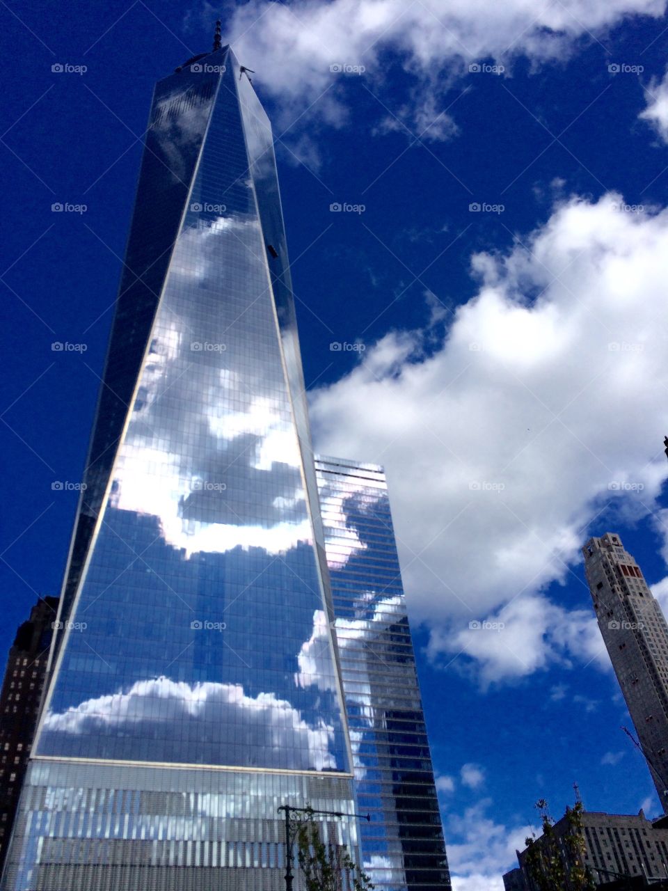 Beautiful skyscrapers in New York