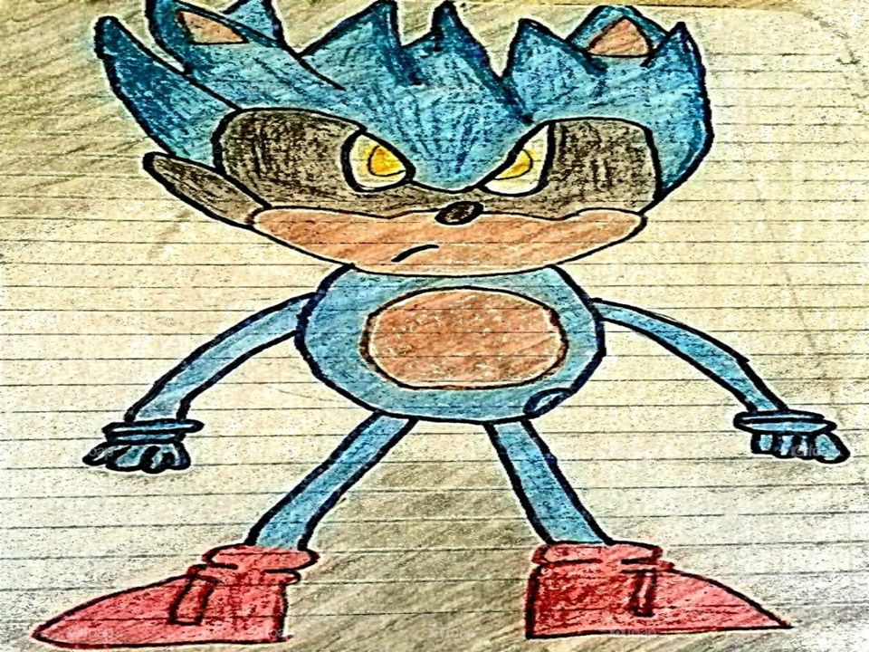 Do anyone like my Sonic The Hedgehog Drawing?